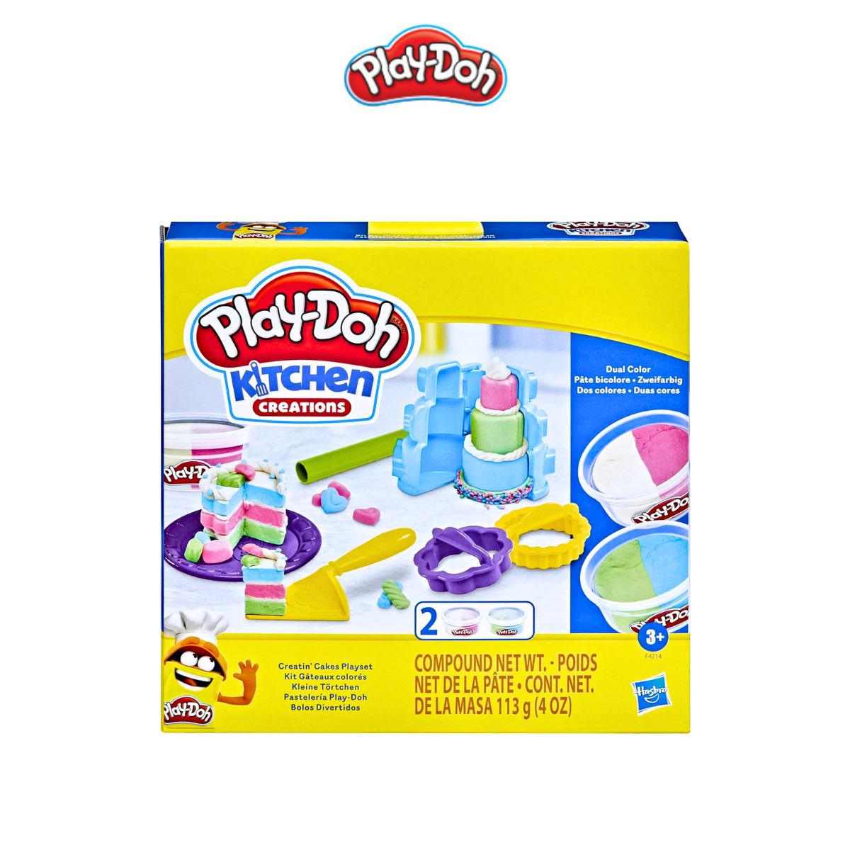 Bộ đồ chơi đất nặn làm bánh sinh nhật Play-Doh