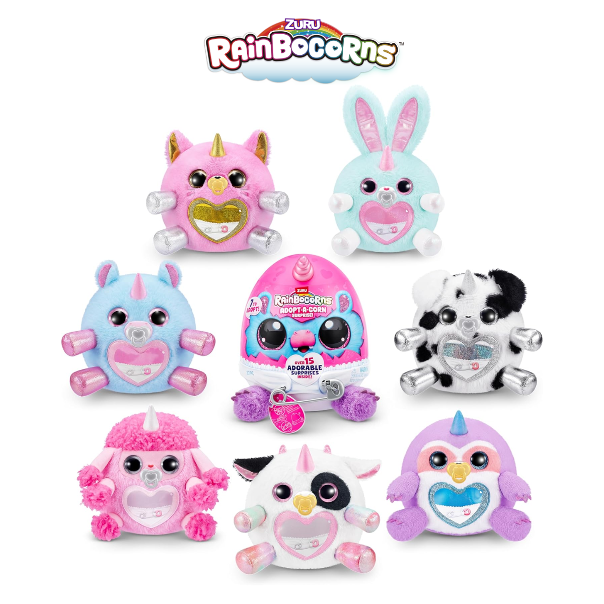 Đồ chơi trứng kỳ lân Zuru Rainbocorns Adopt-A-Corn S1 (Mẫu ngẫu nhiên)