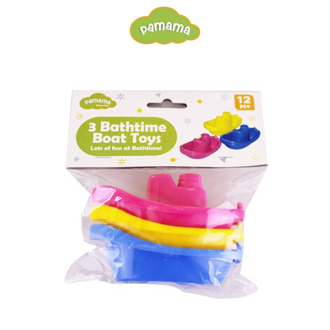  Đồ chơi nhà tắm Bộ 3 tàu vui nhộn Pamama (P0108) 