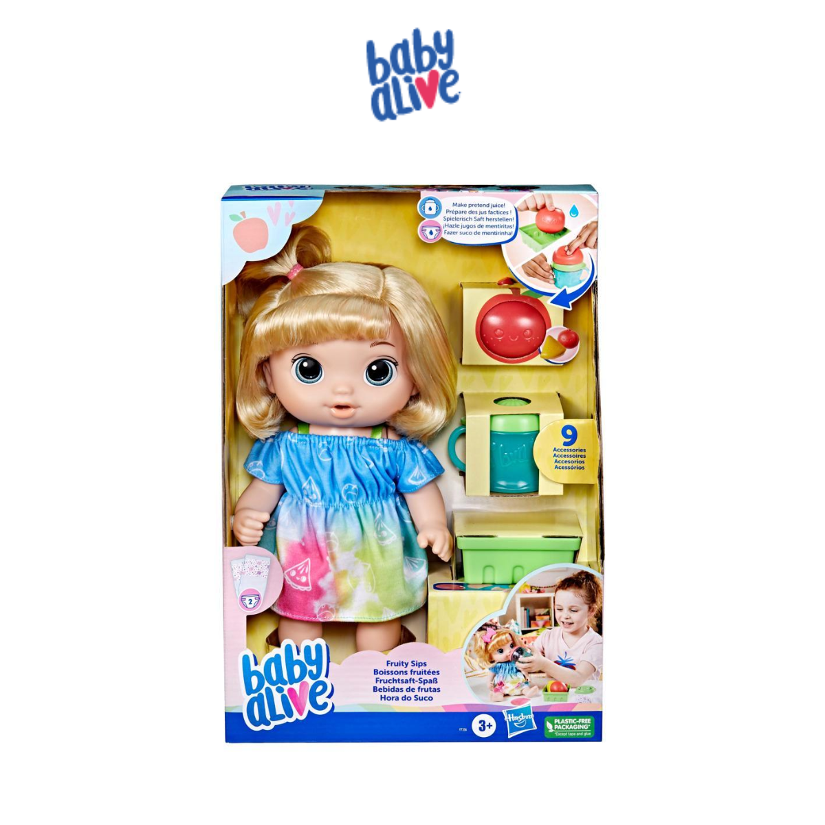 Bộ đồ chơi búp bê làm nước ép Baby Alive