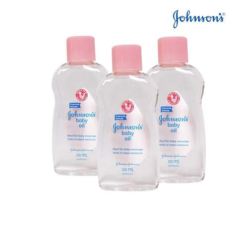  Dầu Massage và dưỡng ẩm Johnson's Baby (200ml) 