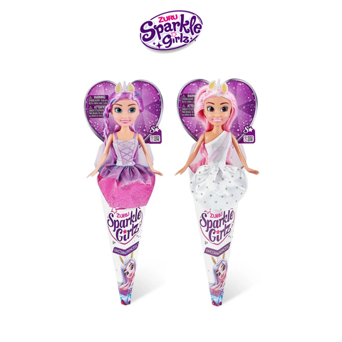  Đồ chơi búp bê công chúa Unicorn Princess 10.5 inch Sparkle Girlz (Mẫu ngẫu nhiên) 
