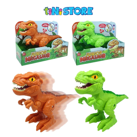  Đồ chơi khủng long mini biết đi, kêu gầm gừ T-Rex Dragon-itoys 