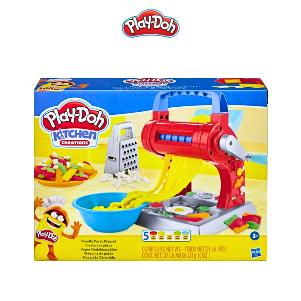 Bộ đồ chơi đất nặn máy làm mỳ Play-Doh