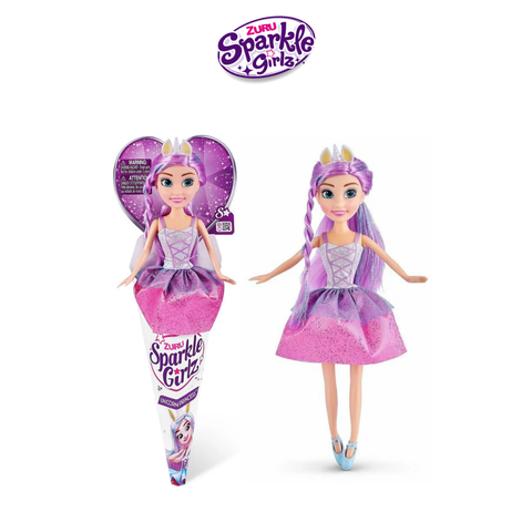  Đồ chơi búp bê công chúa Unicorn Princess 10.5 inch Sparkle Girlz (Mẫu ngẫu nhiên) 