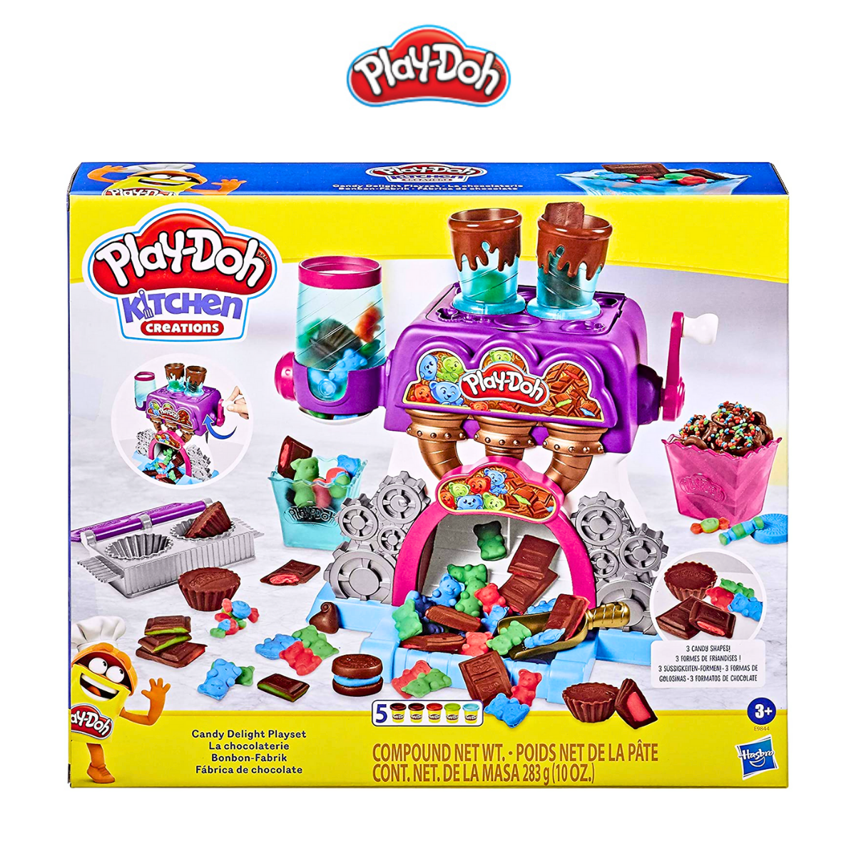 Bộ đồ chơi đất nặn nhà máy sản xuất bánh kẹo Play-Doh