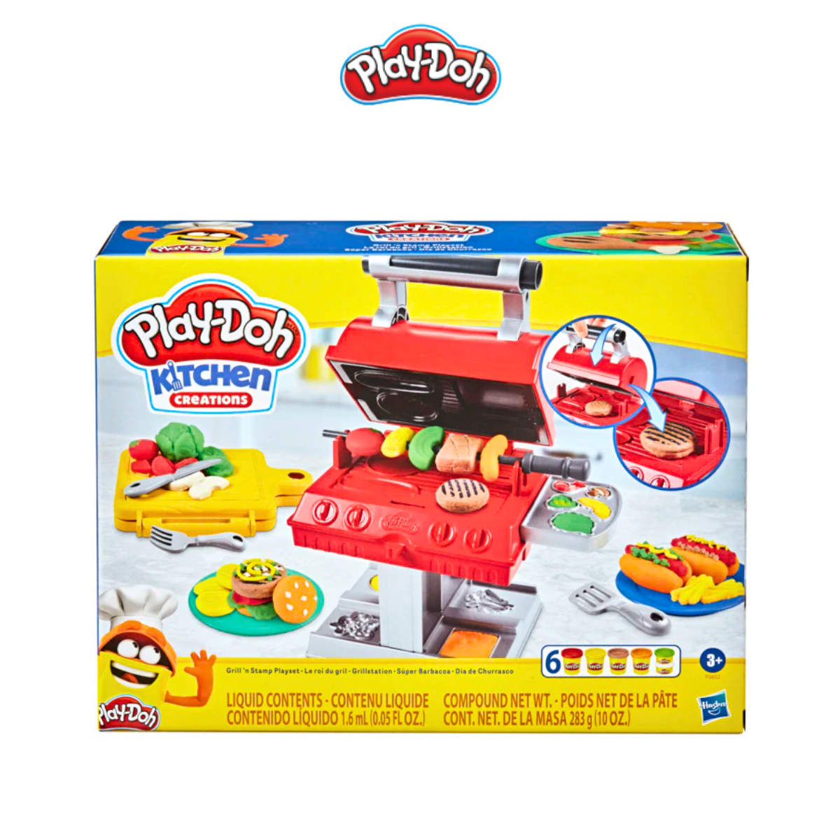 Bộ đồ chơi đất nặn lò nướng BBQ Play-Doh