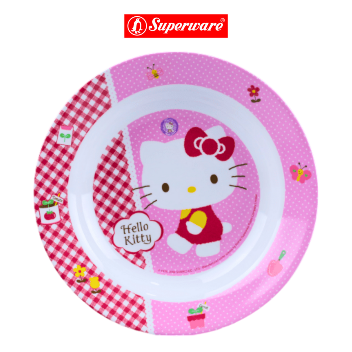 Dĩa Ăn Sâu 9 (Kitty Pinky)