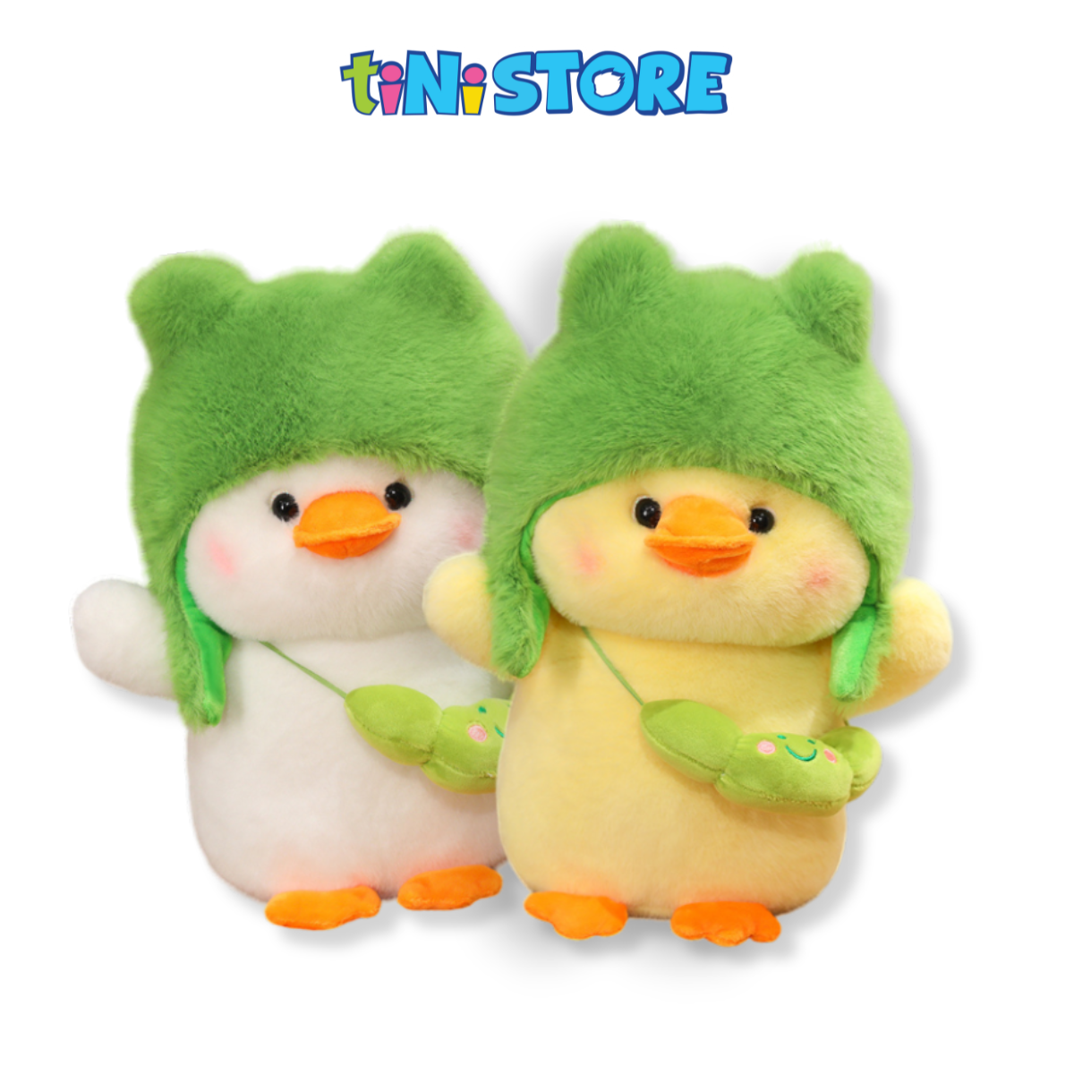 Đồ chơi thú bông hình vịt đeo túi 35cm Value Toys