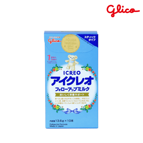  TP bổ sung: SPDD sữa Icreo Follow Up Milk (Icreo số 1) 10 thanh/hộp, 13,6g/thanh 