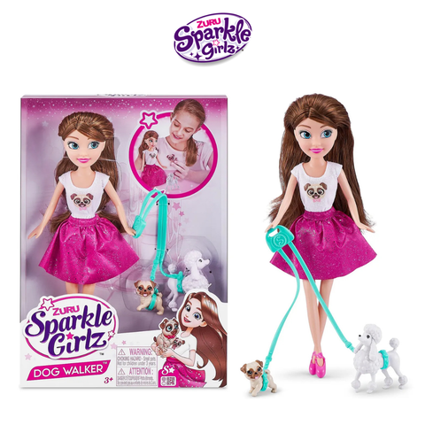  Bộ đồ chơi búp bê và cún cưng Sparkle Girlz 