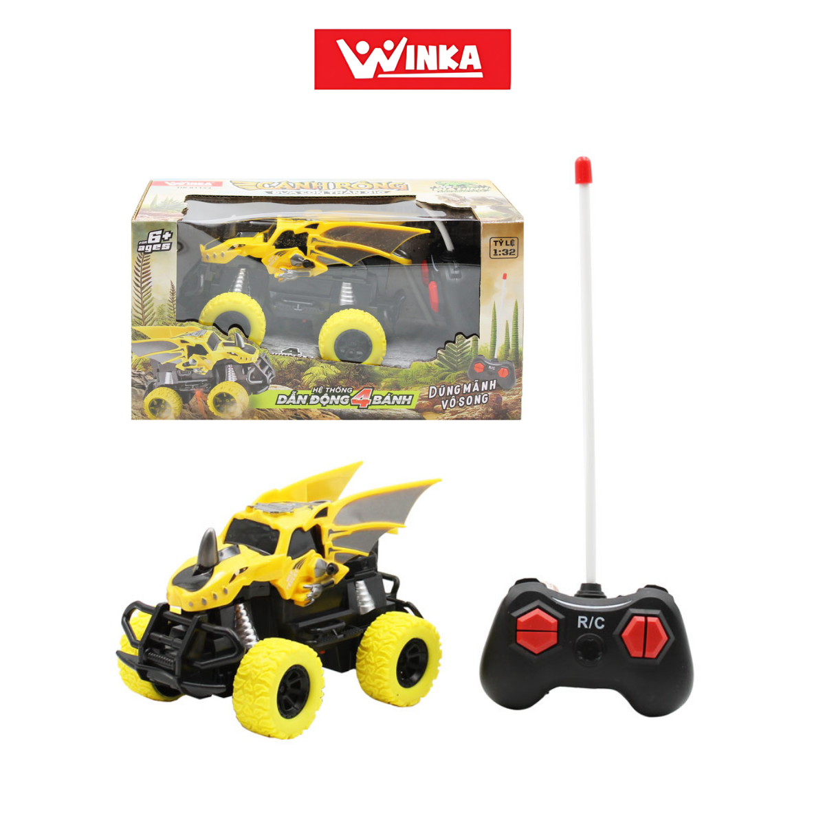 Xe điều khiển từ xa Cánh rồng - Đứa con thần gió Winka