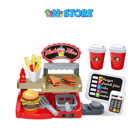  Bộ đồ chơi cửa hàng fastfood 35 món Value Toys 