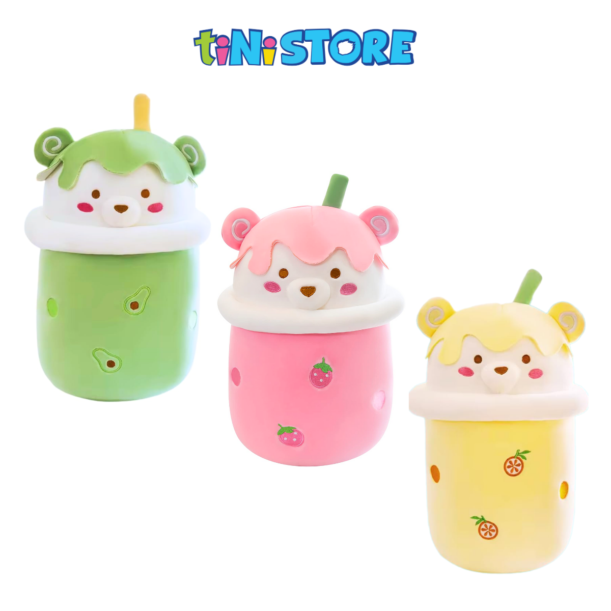 Đồ chơi thú bông trà sữa hình thú Value Toys 32cm