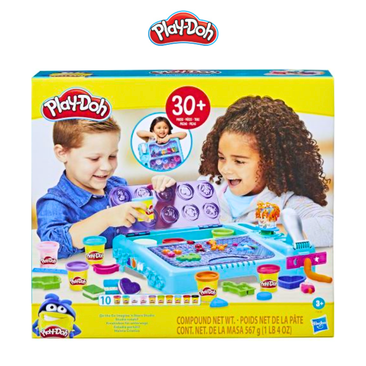 Bộ đồ chơi đất nặn sáng tạo kèm khuôn các loại Play-Doh F3638