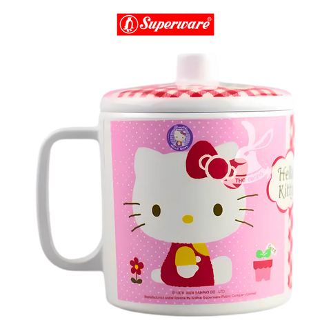  Ca nước có nắp 4 (Kitty Pinky) 