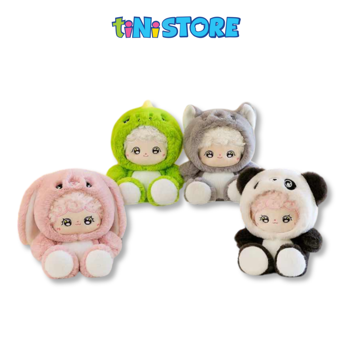 Đồ chơi thú bông hình động vật mặc áo đông 23cm Value Toys (Mẫu ngẫu nhiên)