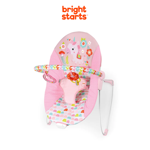  Ghế Rung Họa Tiết Hoa Lá Đáng Yêu Bright Starts 