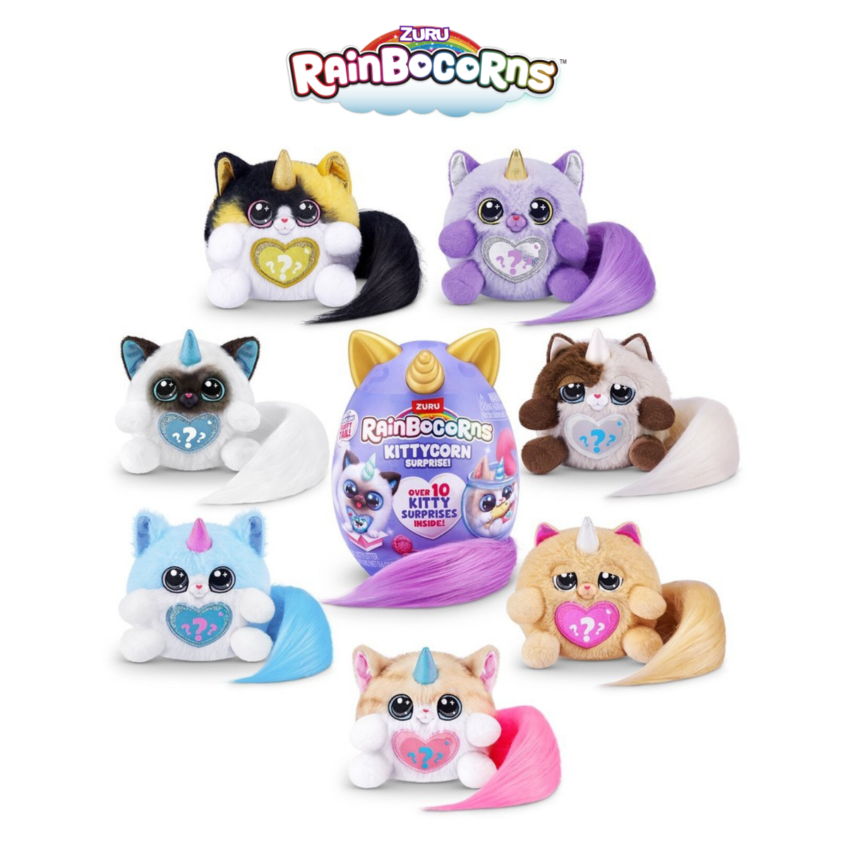 Đồ chơi trứng kỳ lân mèo con Zuru Rainbocorns Kittycorn (Series 9) (Mẫu ngẫu nhiên)