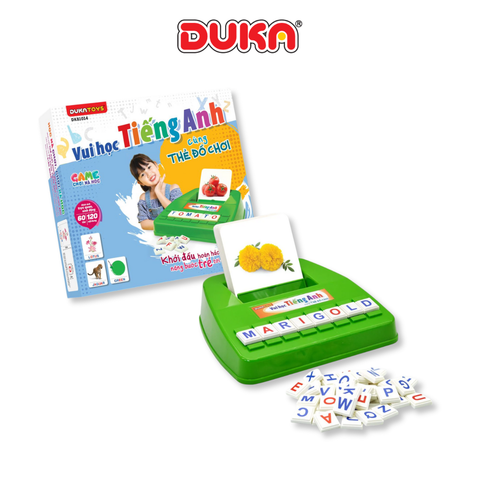  Vui học Tiếng Anh cùng thẻ đồ chơi Duka 