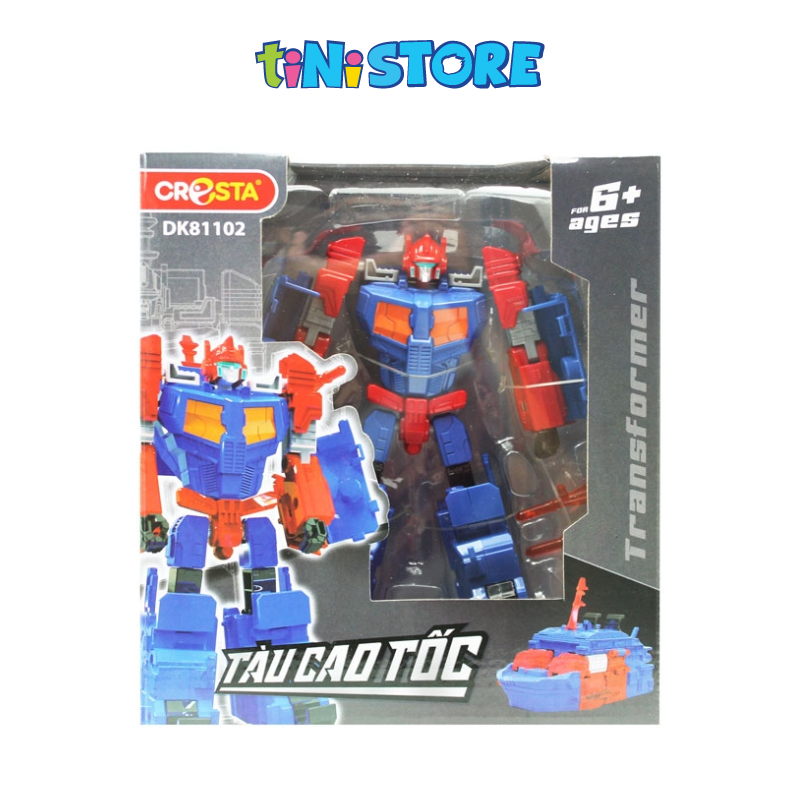 Đồ chơi Robot biến hình tàu cao tốc Cresta