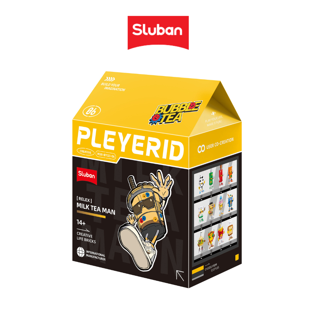 Đồ chơi lắp ráp bé trà sữa Sluban (165pcs)