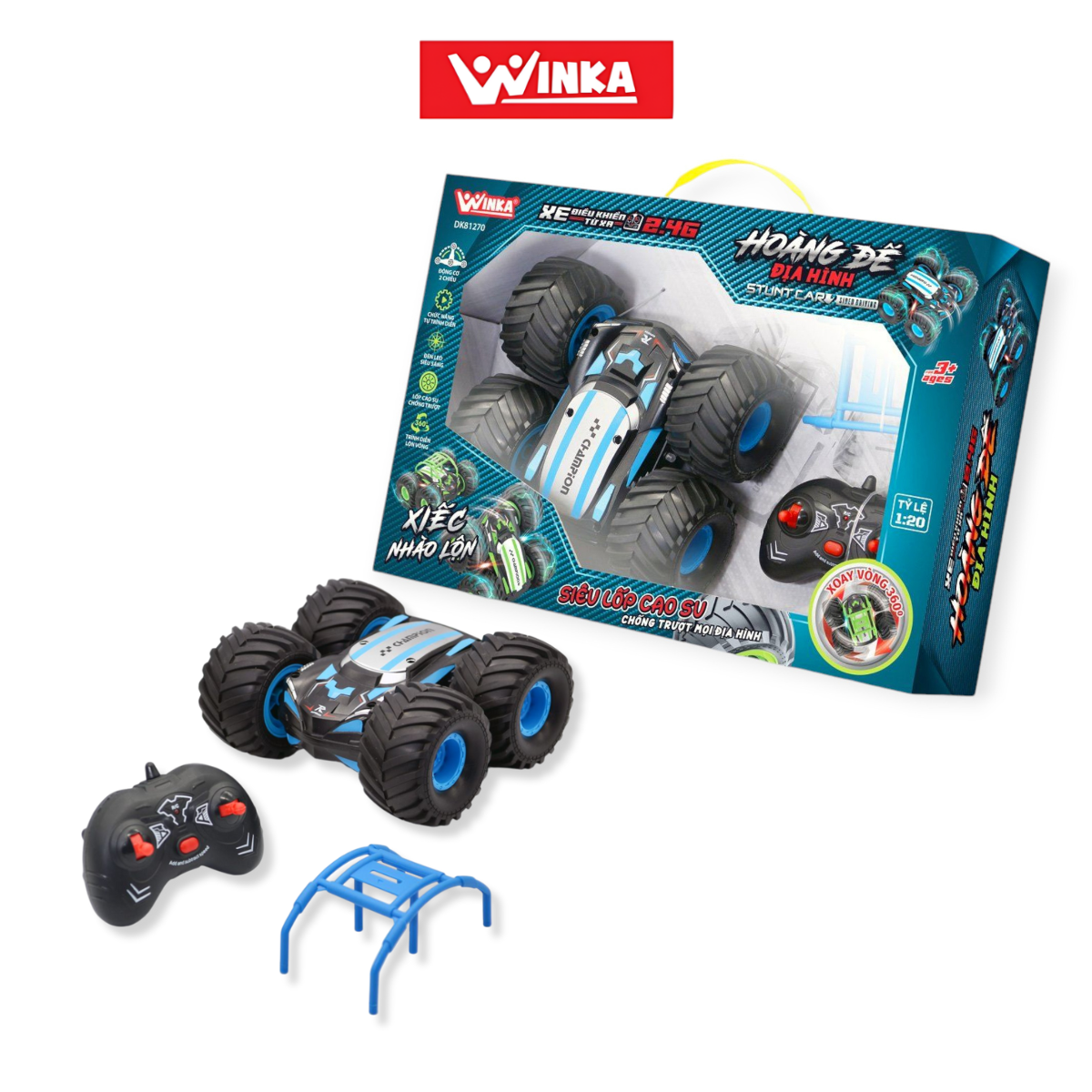 Xe điều khiển từ xa 2.4G Hoàng đế địa hình Winka