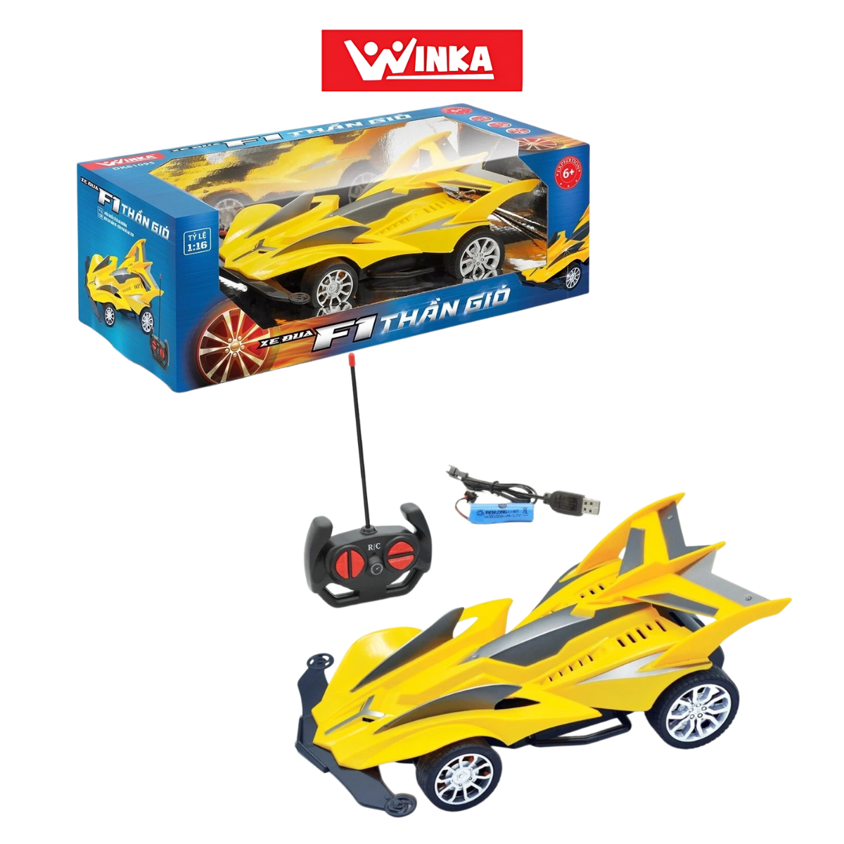 Xe đua F1 điều khiển từ xa Thần gió Winka