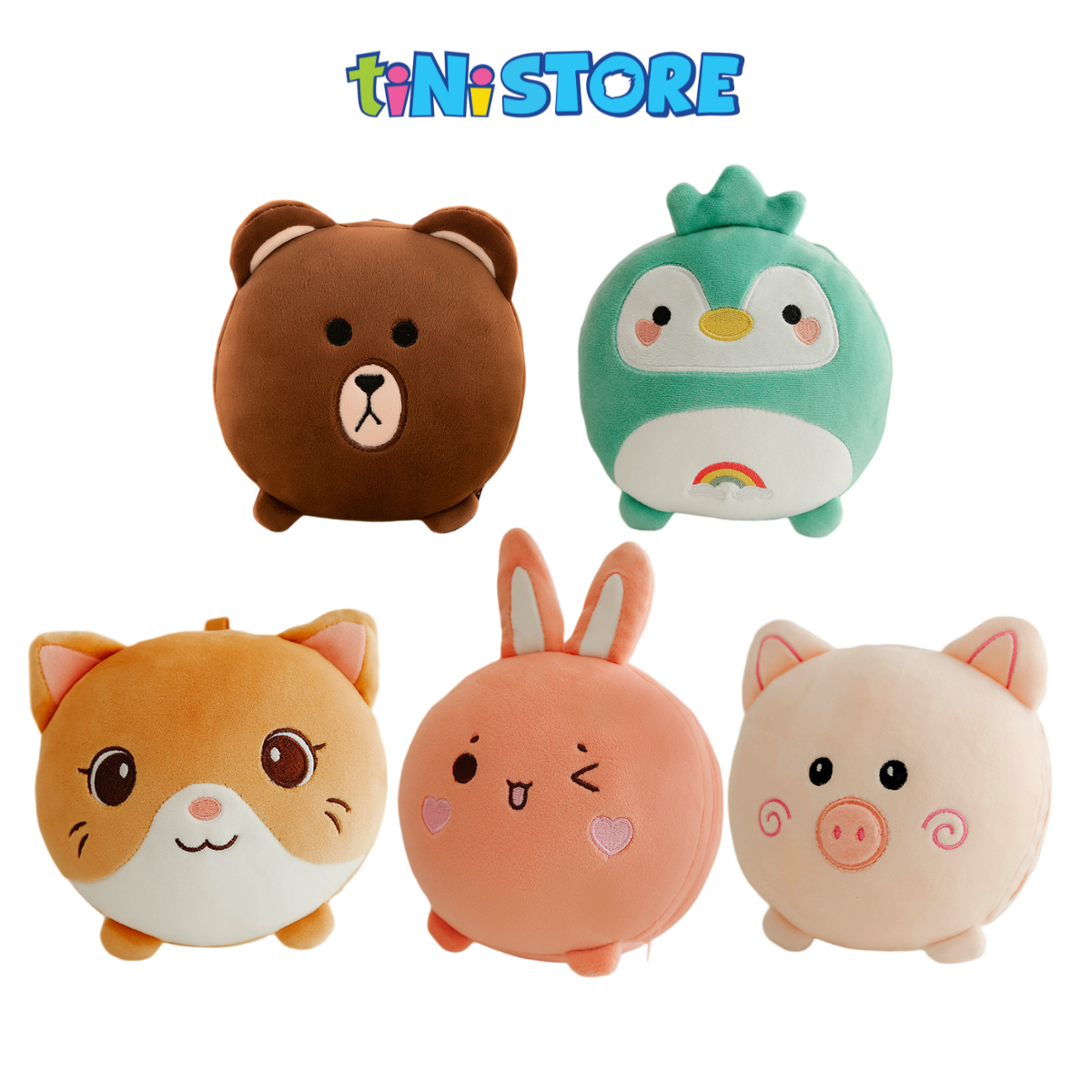 Đồ chơi 2 trong 1 thú bông kèm bịt mắt Value Toys (Mẫu ngẫu nhiên)