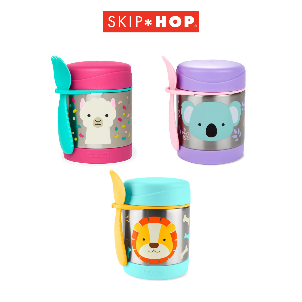 Hộp đựng thức ăn giữ nhiệt Zoo Skip Hop (Mẫu ngẫu nhiên)