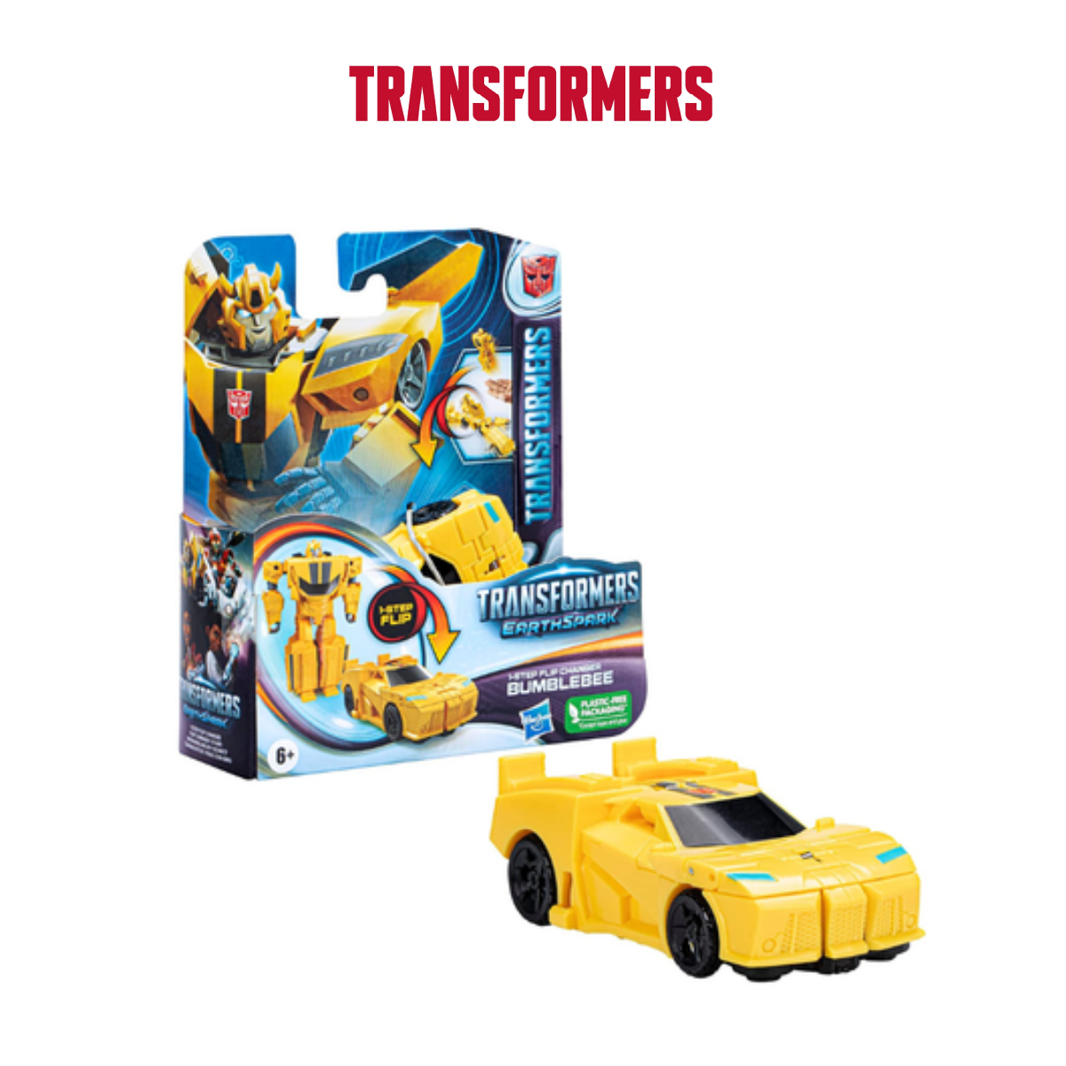 Đồ chơi robot biến hình Terran 1 Step Flip Bumblebee Transformers