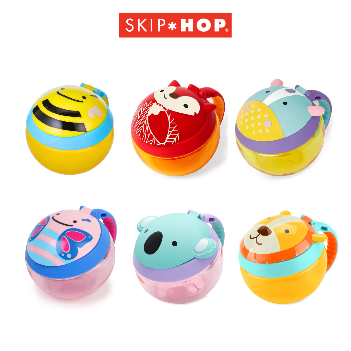Hộp nhựa tròn đựng thức ăn Skip Hop (Mẫu ngẫu nhiên)