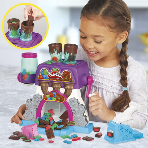  Bộ đồ chơi đất nặn nhà máy sản xuất bánh kẹo Play-Doh 