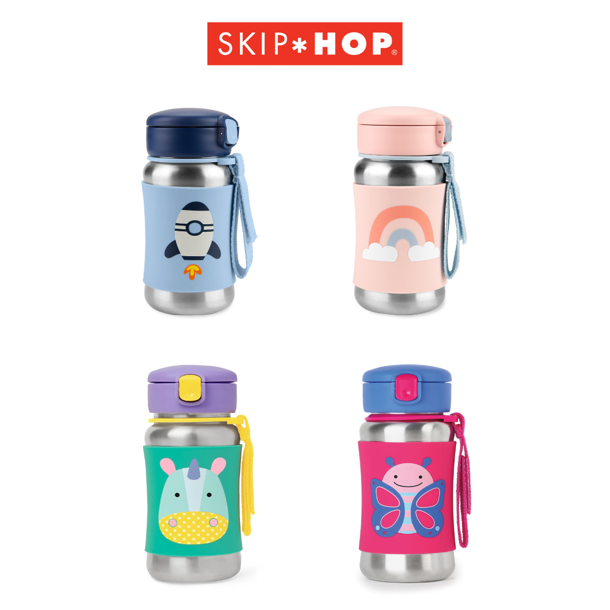 Bình nước giữ nhiệt 350ml Skip Hop (Mẫu ngẫu nhiên)