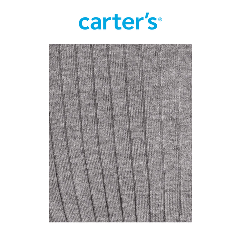  Đầm Thun Gân Bé Gái Màu Xám Carter's 0-24M 
