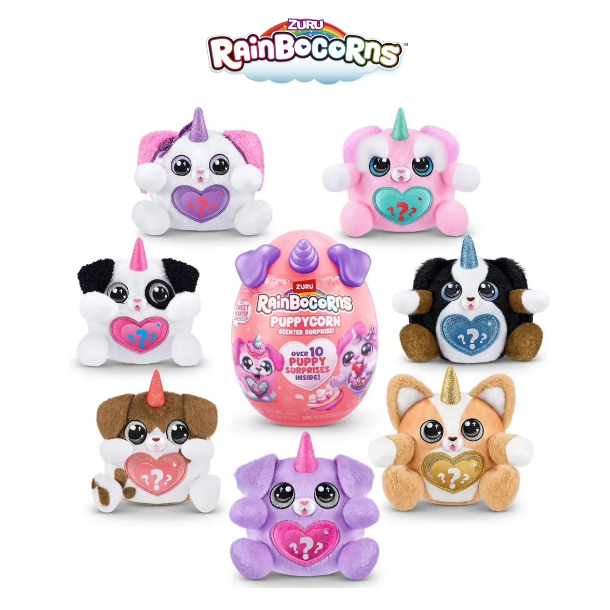 Đồ chơi trứng kỳ lân cún con kèm phụ kiện hương thơm Zuru Rainbocorns Puppycorn S8 (Mẫu ngẫu nhiên)