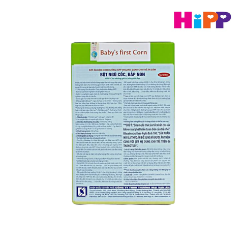  Bột DD HiPP Organic - Bột ngũ cốc, bắp non 200g 