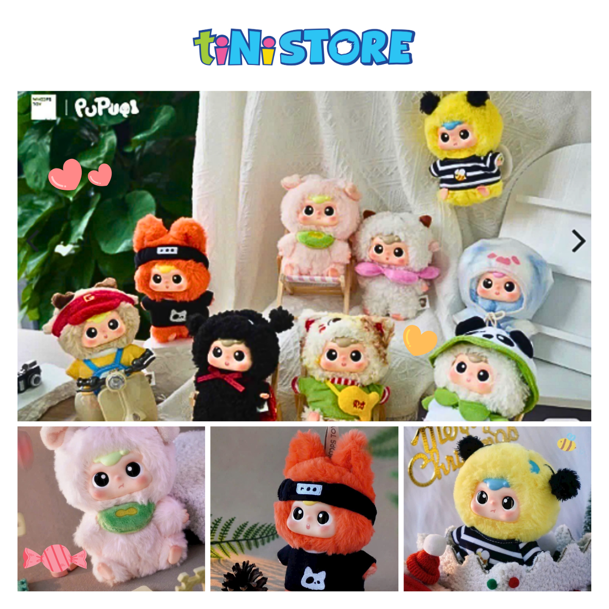 Đồ chơi blind box Whoops Toy PuPuQi Fantastic Animal (Mẫu ngẫu nhiên)