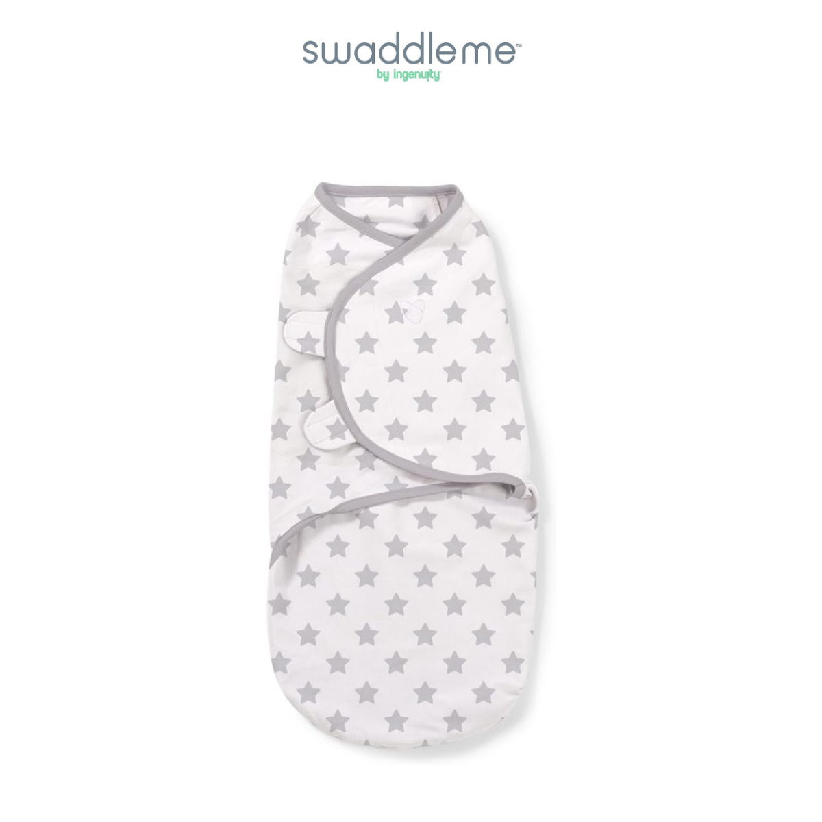 Chăn quấn bé hình ngôi sao màu xám SwaddleMe