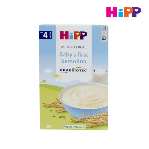  Bột sữa DD HiPP bổ sung Praebiotik - Bột ăn dặm khởi đầu Semolina 250g 