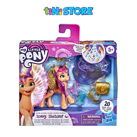  Bộ đồ chơi Sunny có cánh phiêu lưu khám phá pha lê kì diệu My Little Pony 