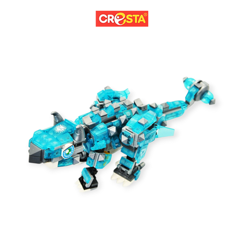  Ghép hình khủng long phát sáng - Khủng long bọc giáp Cresta 