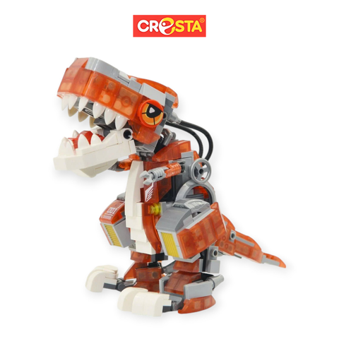  Ghép hình khủng long phát sáng - Khủng long bạo chúa Cresta 