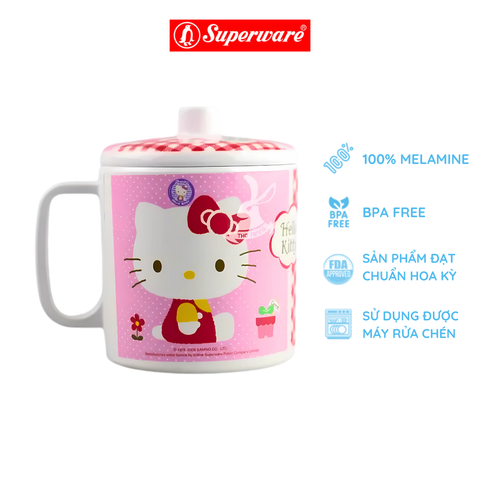  Ca nước có nắp 4 (Kitty Pinky) 