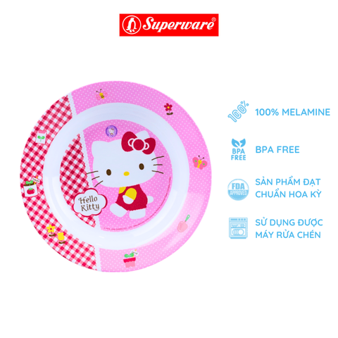  Dĩa Ăn Sâu 9 (Kitty Pinky) 