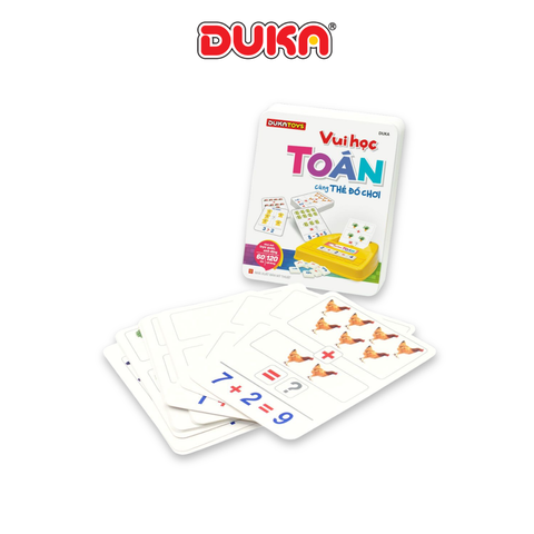  Vui học Tiếng Toán cùng thẻ đồ chơi Duka 
