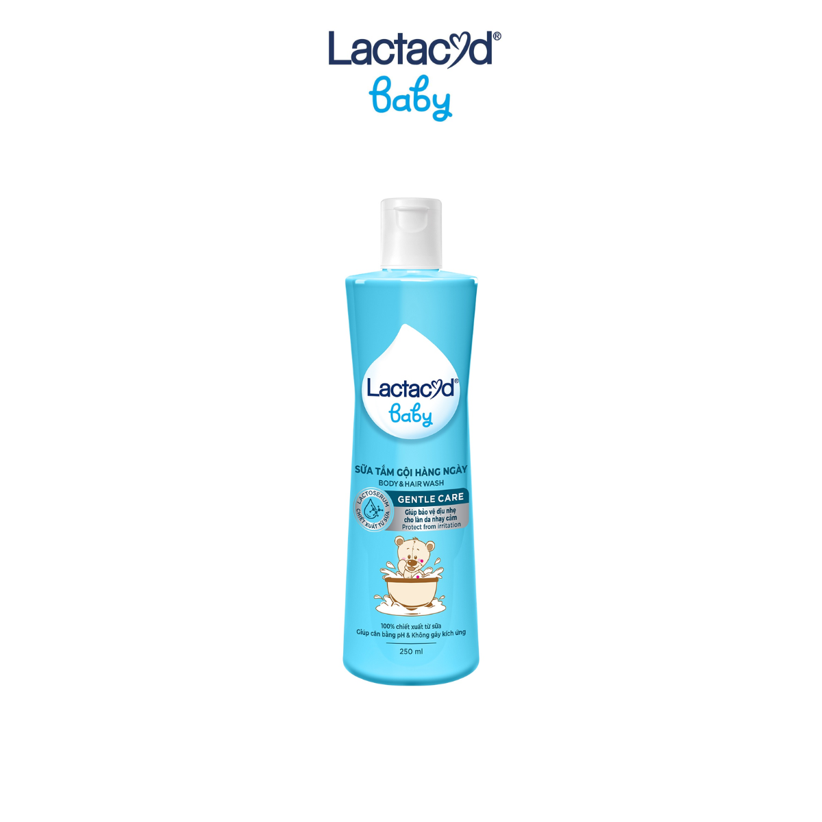 [Date 04/06/25] Sữa tắm gội Lactacyd Baby Gentle Care 250ml