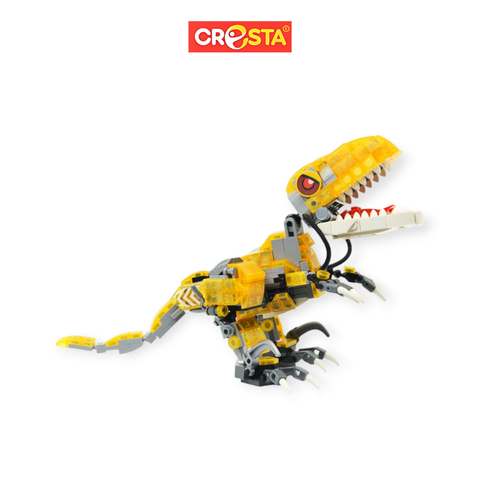  Ghép hình khủng long phát sáng - Khủng long chim săn mồi Cresta 