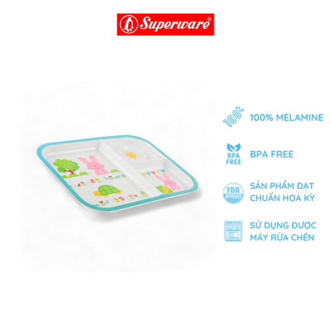  Khay 3 ngăn 10.5 (T6044-10.5) (Rabbit) 