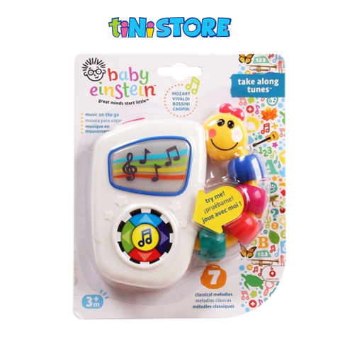  Đồ chơi phát nhạc hình sâu bướm cầm tay BABY EINSTEIN 